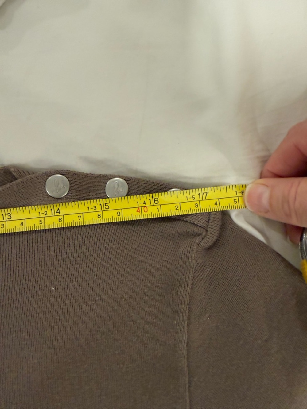 Agnes B. Brown Crew Neck Sweater - Picture 12 of 13